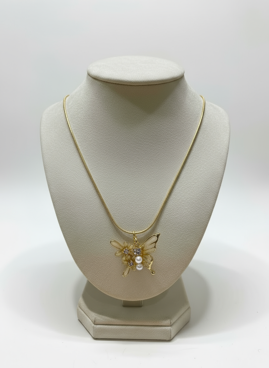 Rohari - The Enchanted Butterfly Necklace