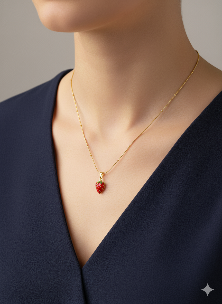 Rohari - The Strawberry Delight Necklace