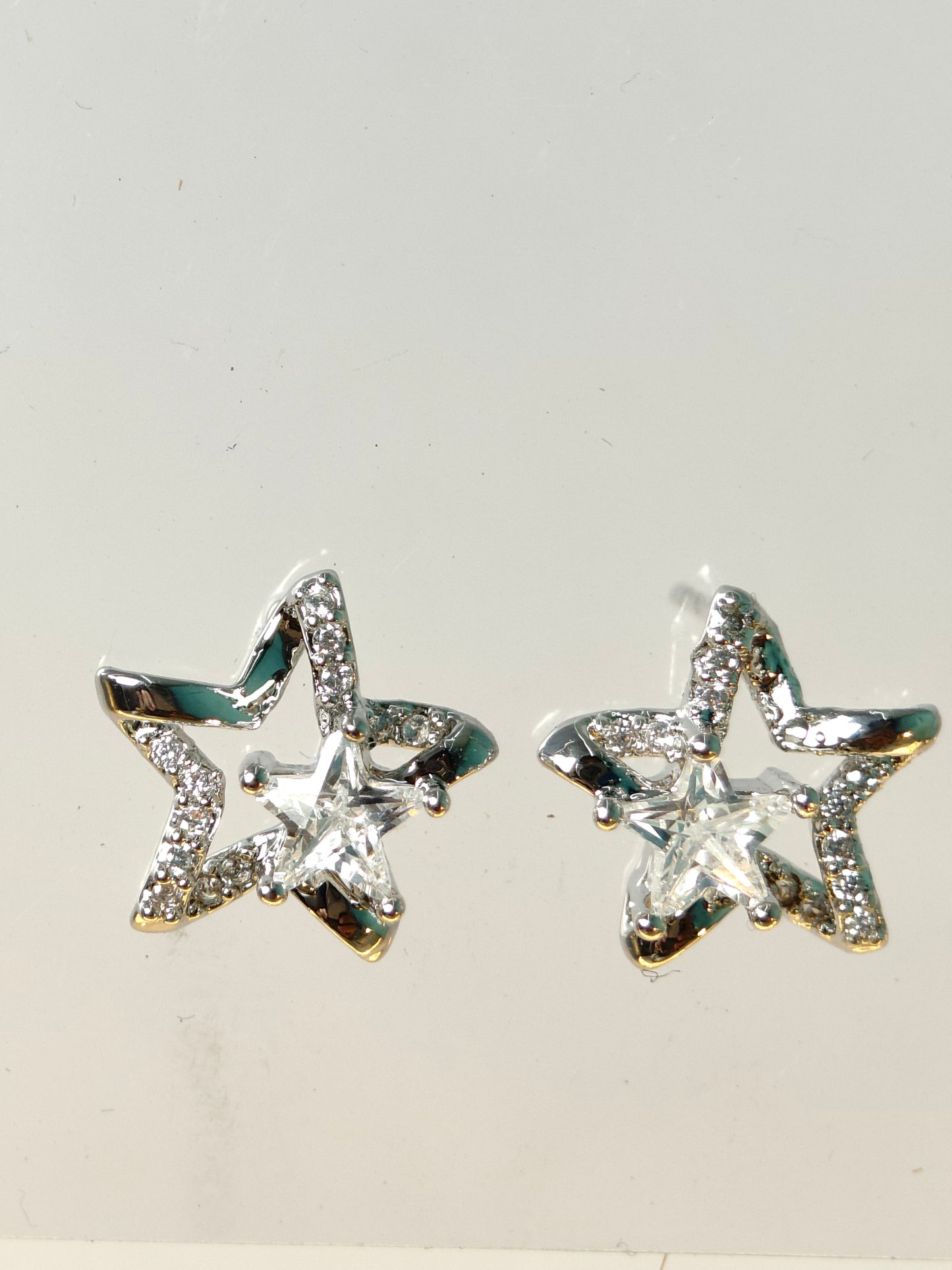 Rohari - Celestial Double Star Stud Earrings